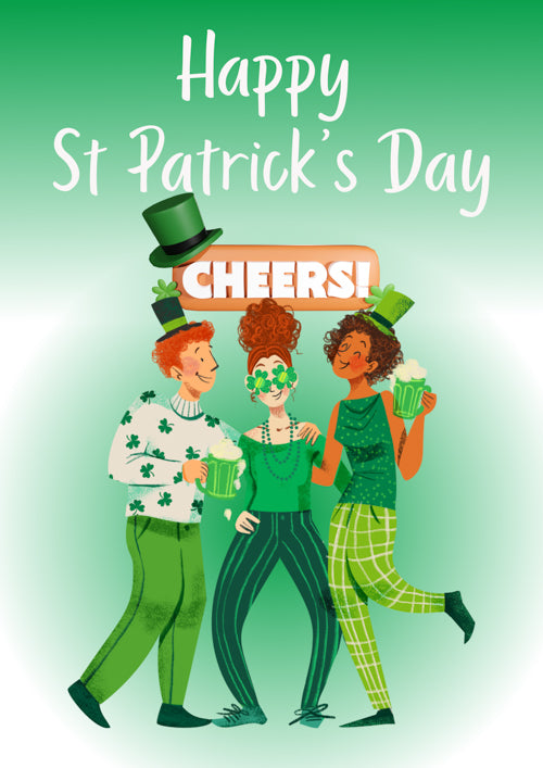 General St Patricks Day Card Personalisation