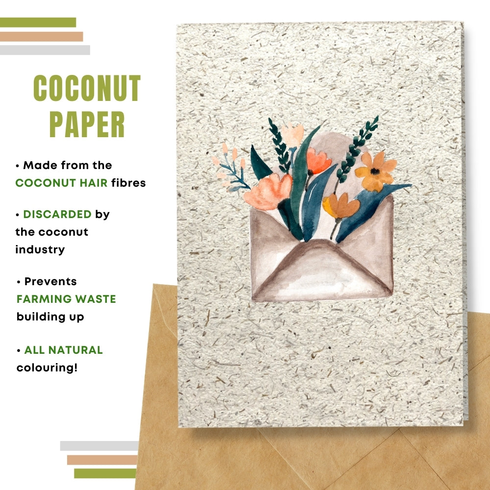 General Blank Card - Flowery Mail