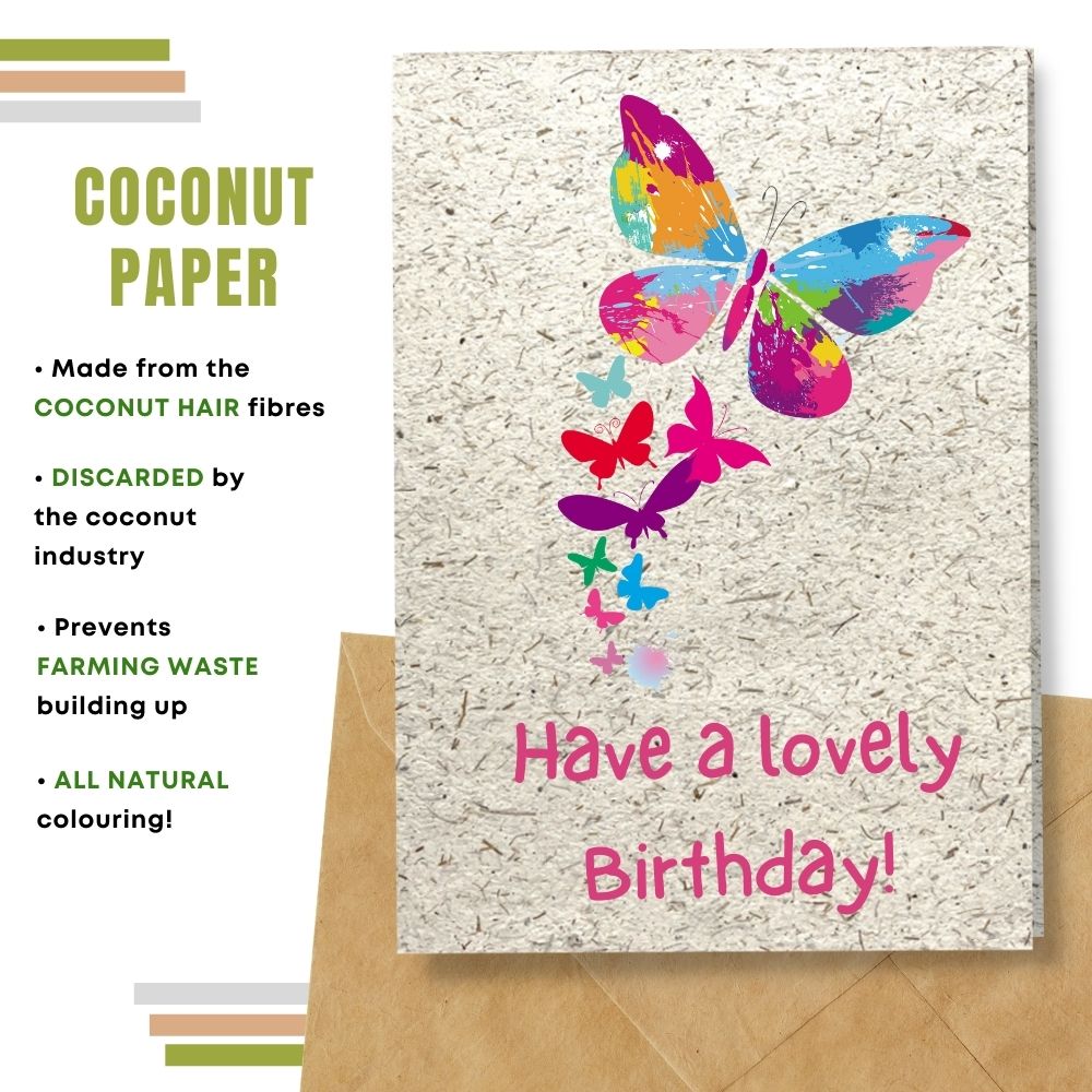 General Birthday Card - Birthday Butterflies