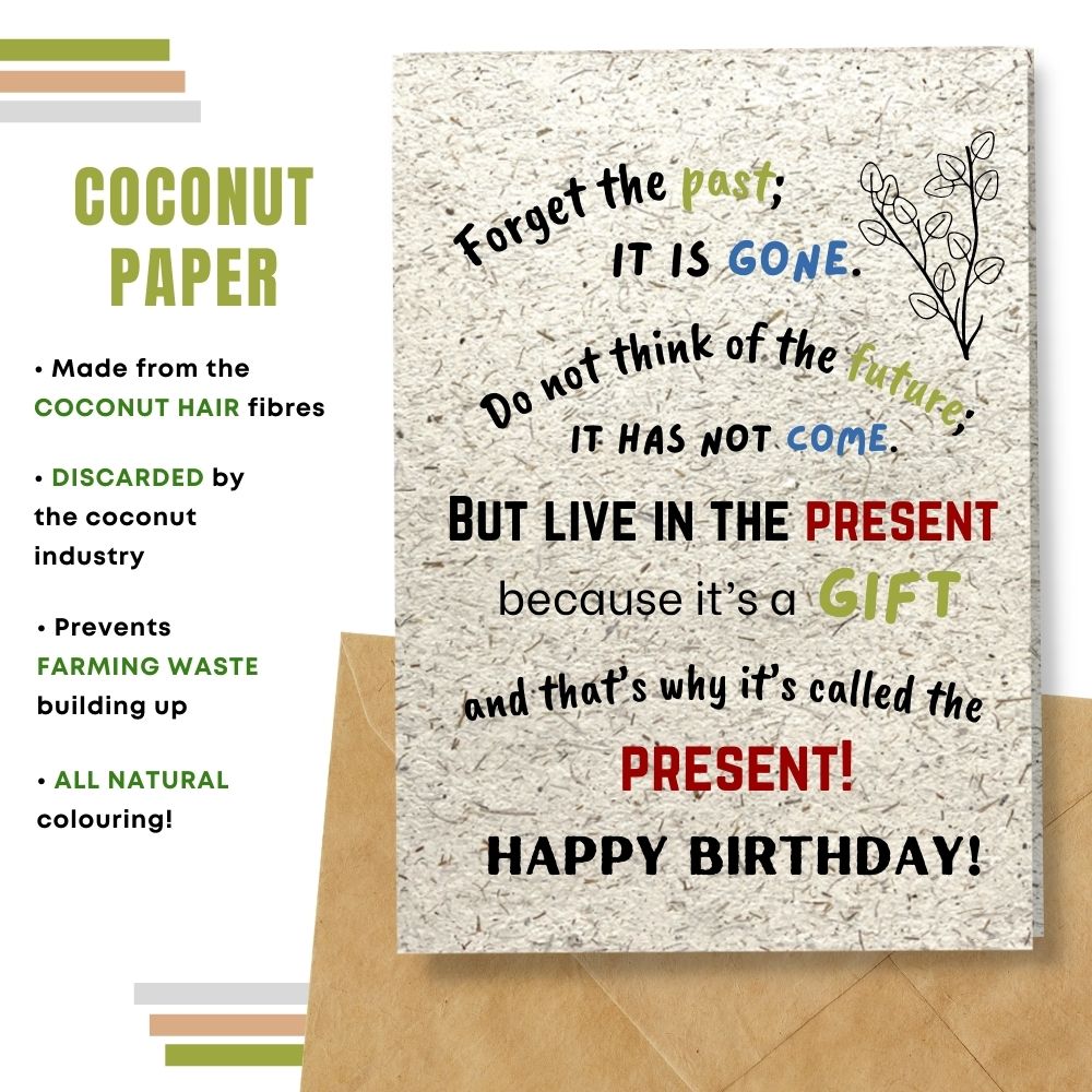 General Birthday Card - Past, Future, Present