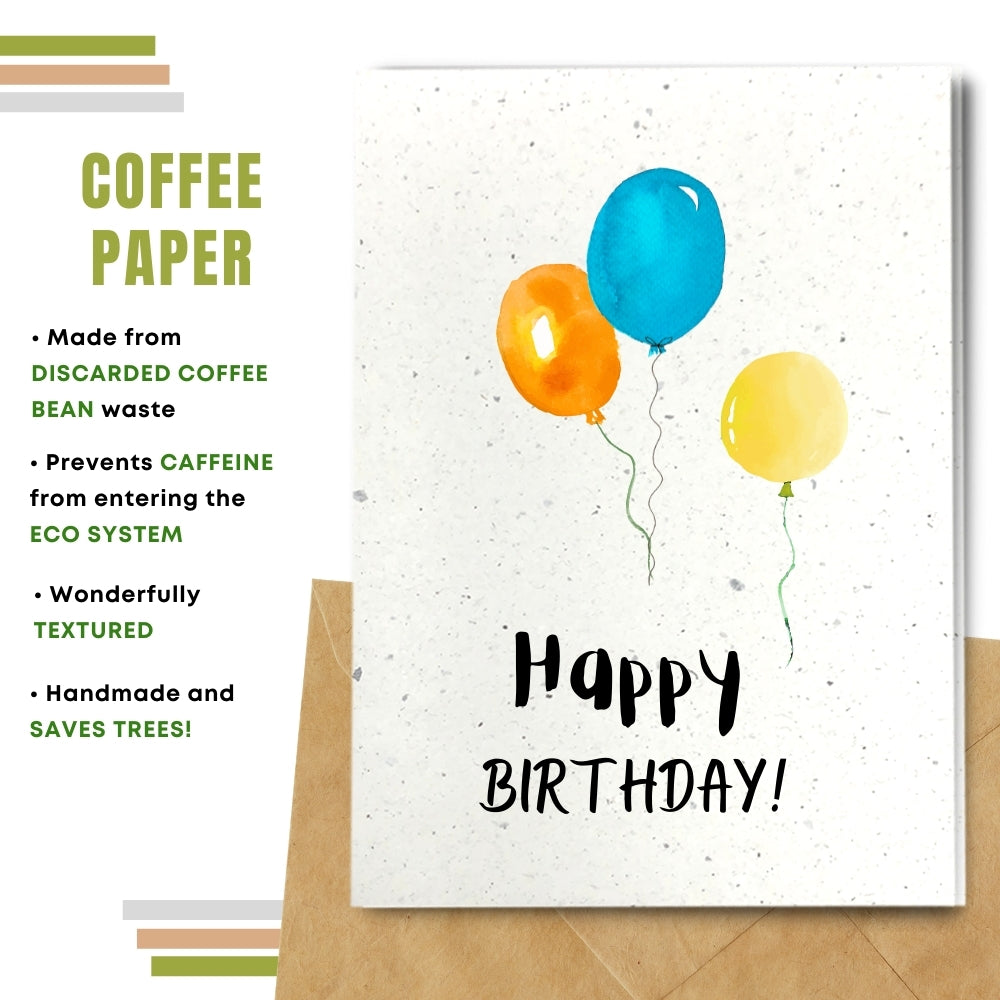 General Birthday Card - Balloons