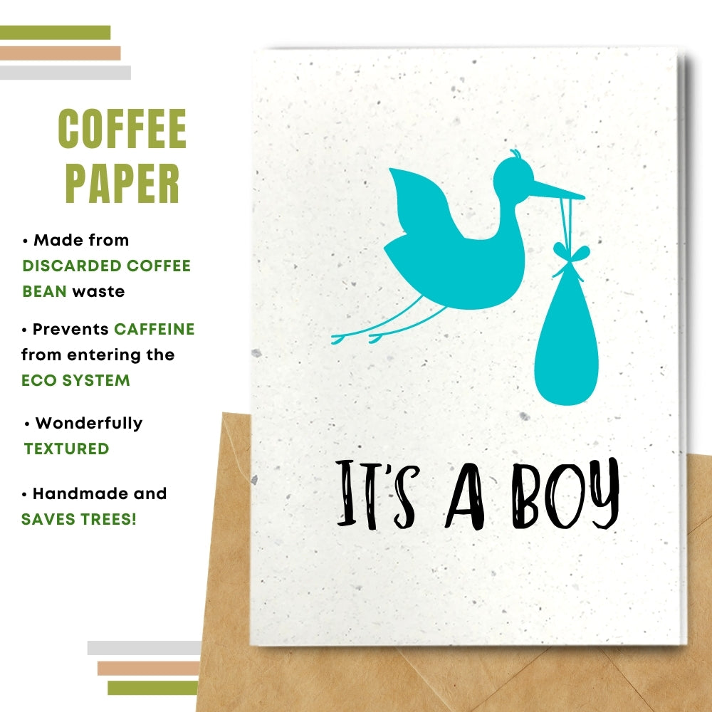 New Baby Card - It's a Boy!