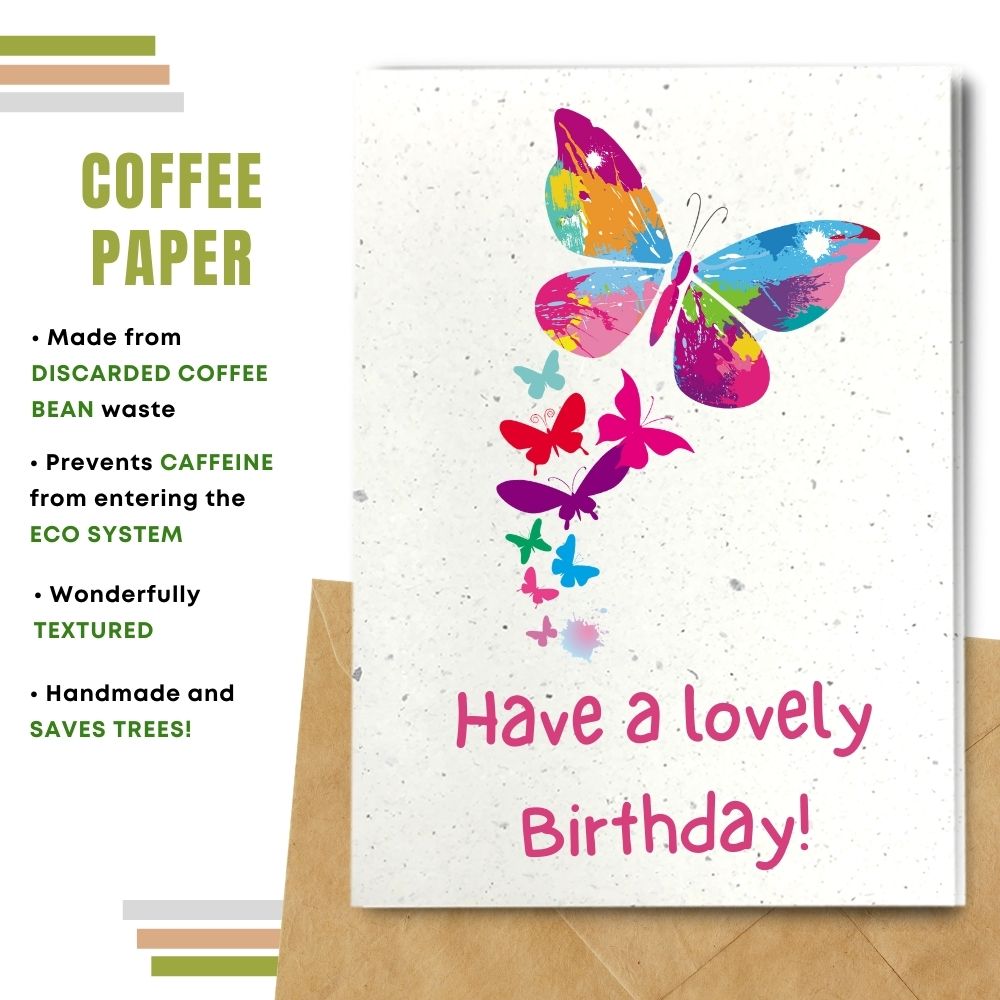 General Birthday Card - Birthday Butterflies