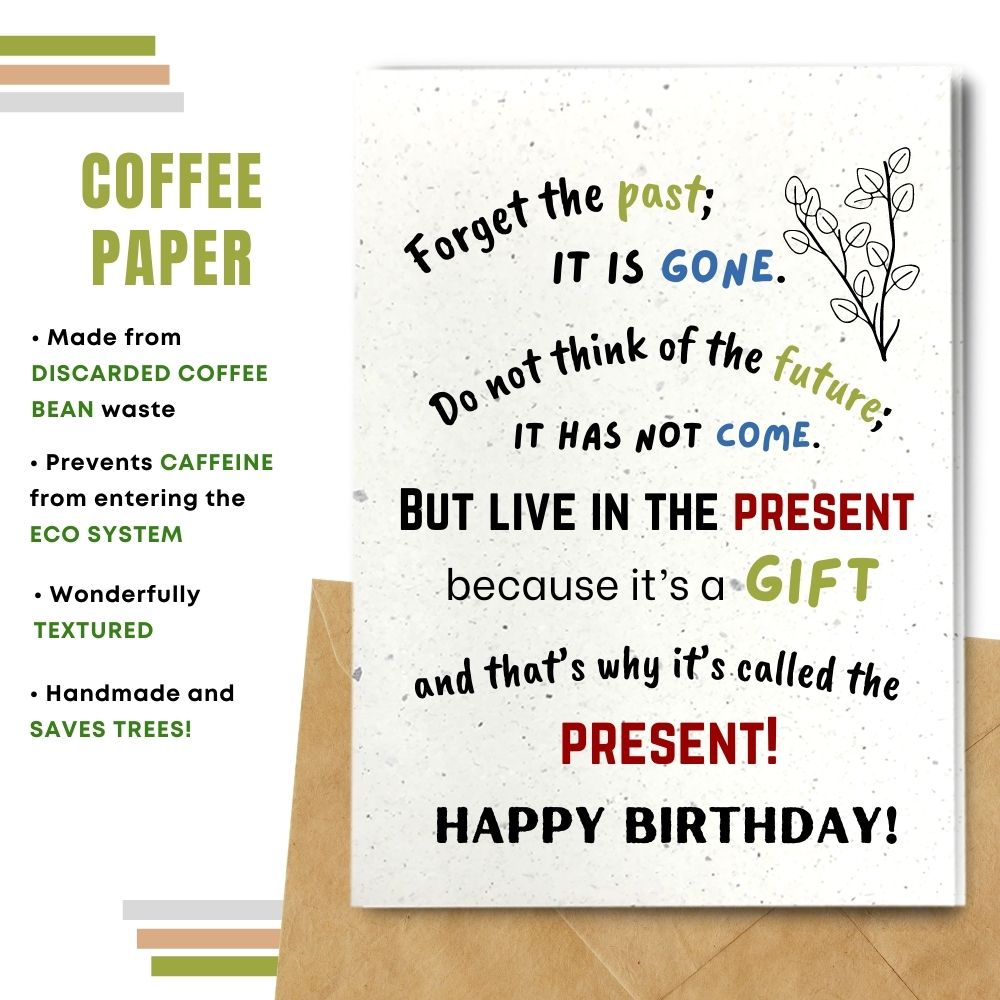 General Birthday Card - Past, Future, Present