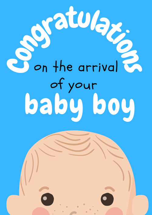 New Baby Card Personalisation