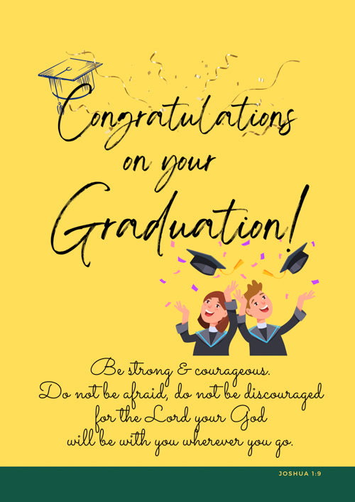 Graduation Card Personalisation