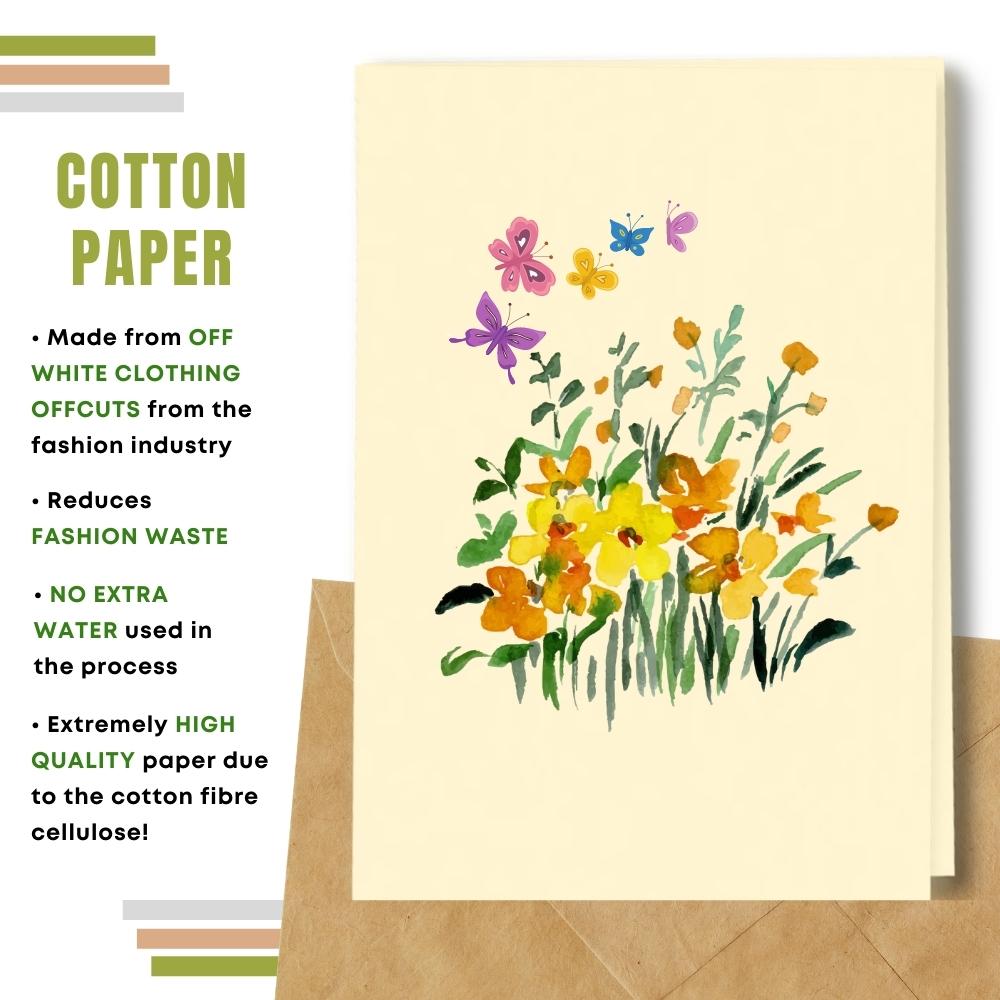 General Blank Card - Flower Field