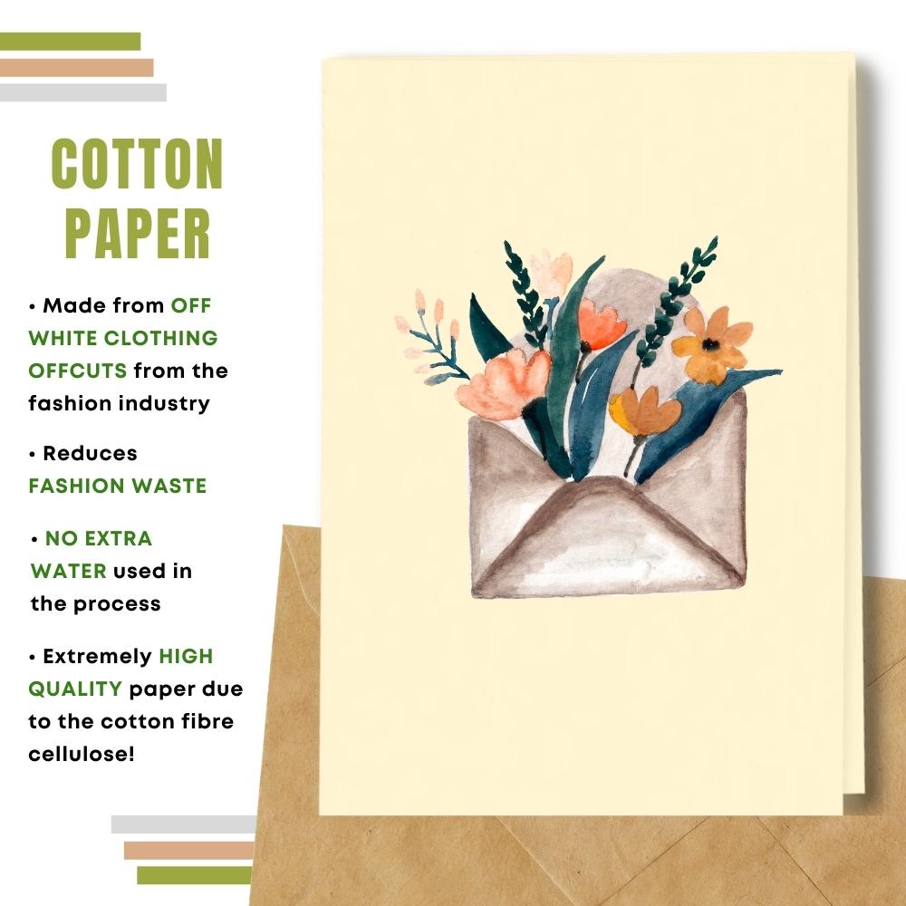 General Blank Card - Flowery Mail