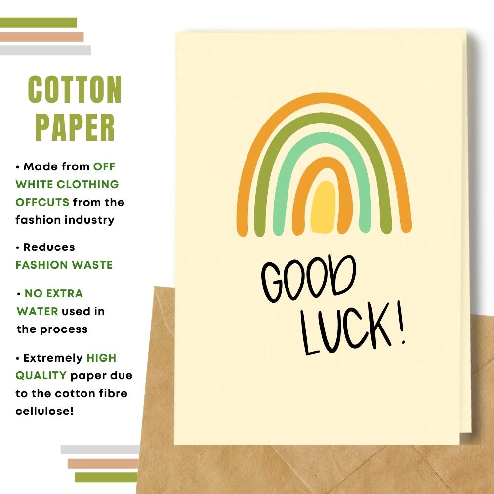 General Good Luck Card - Rainbow