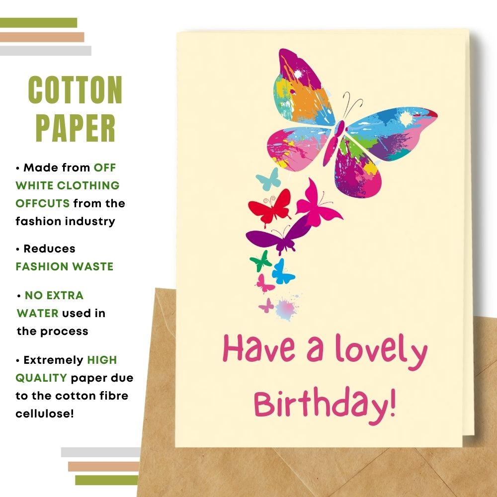 General Birthday Card - Birthday Butterflies