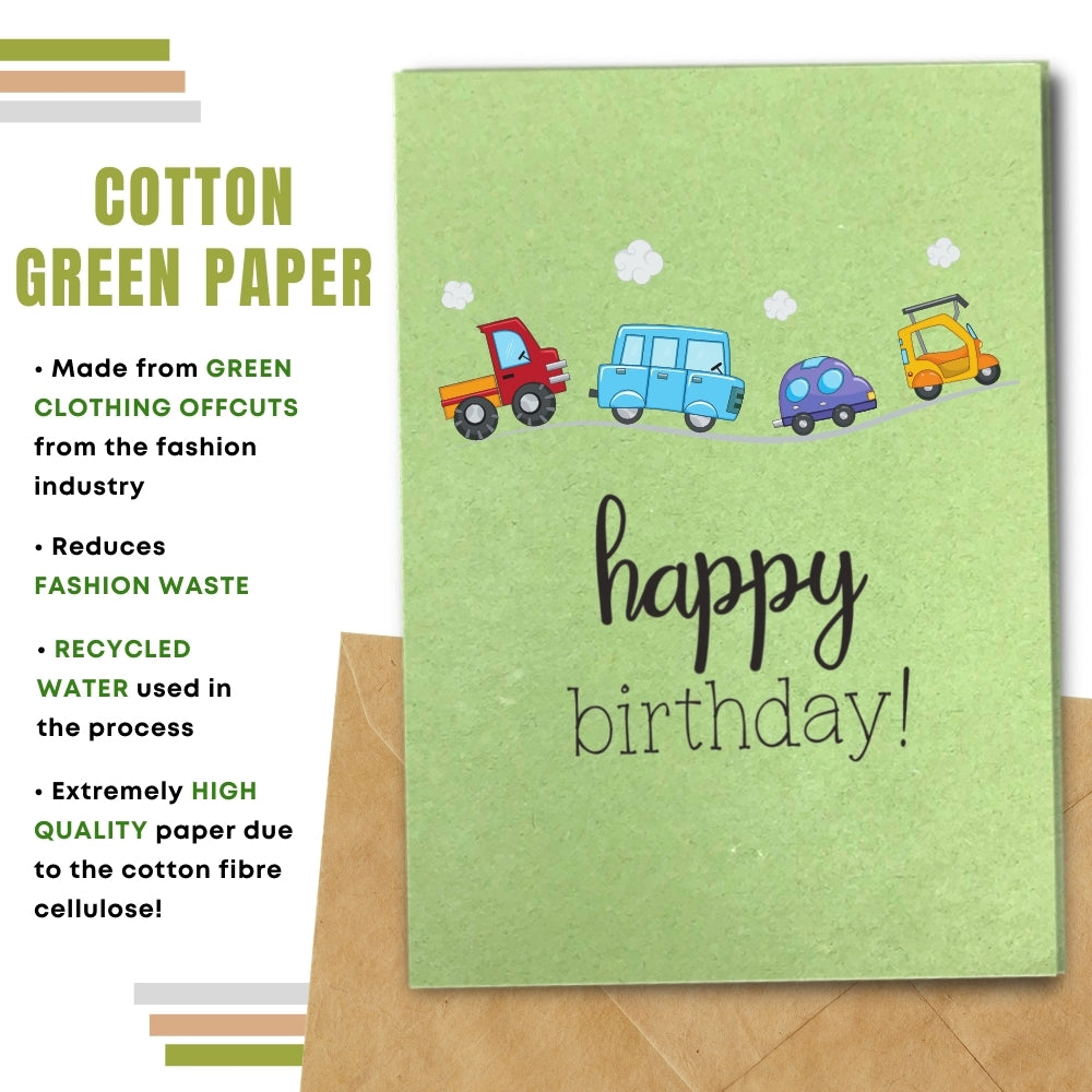 Children Birthday Card - Choo-Choo Train