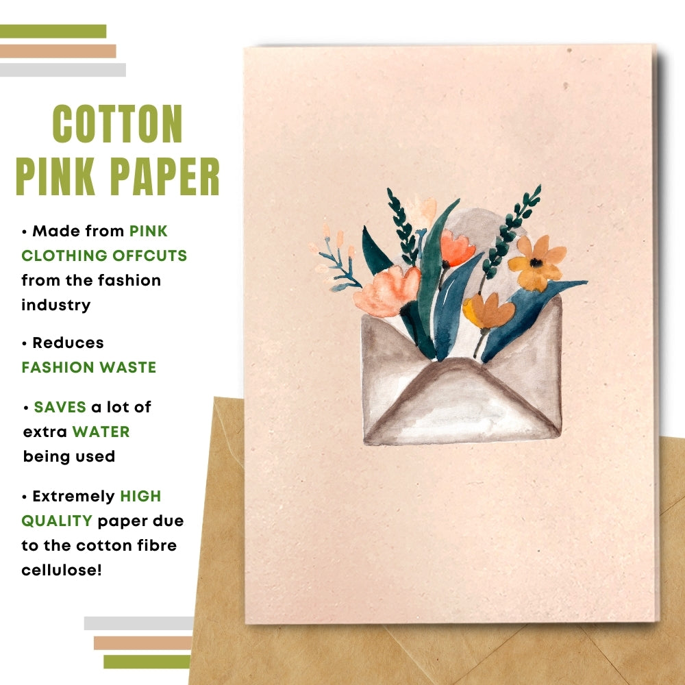 General Blank Card - Flowery Mail