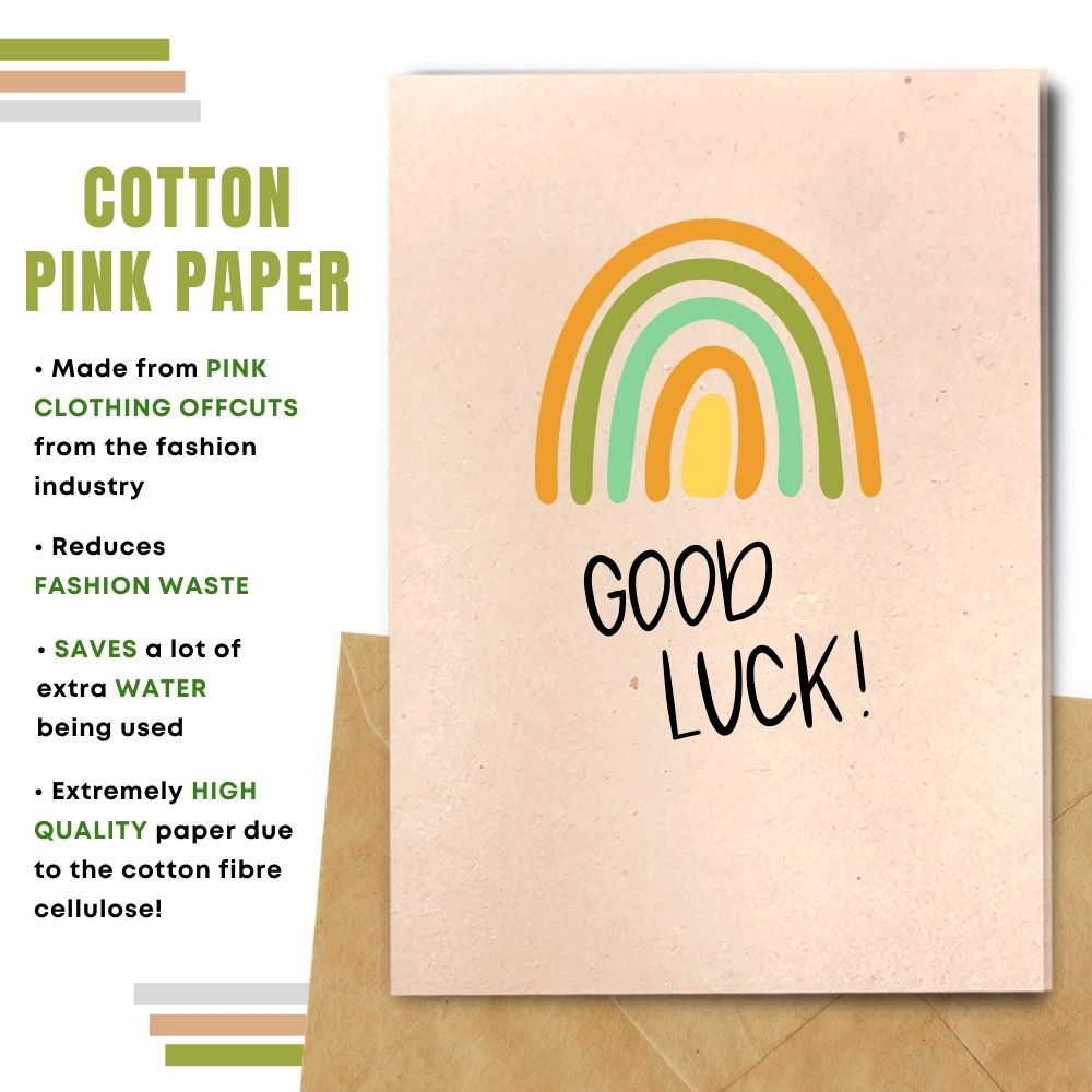 General Good Luck Card - Rainbow