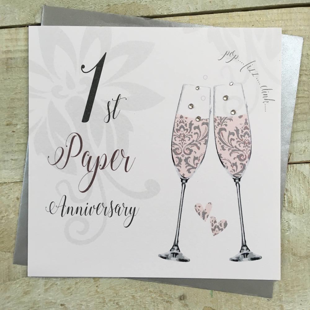 Anniversary Card - Paper / Pop...Fizz...Clink
