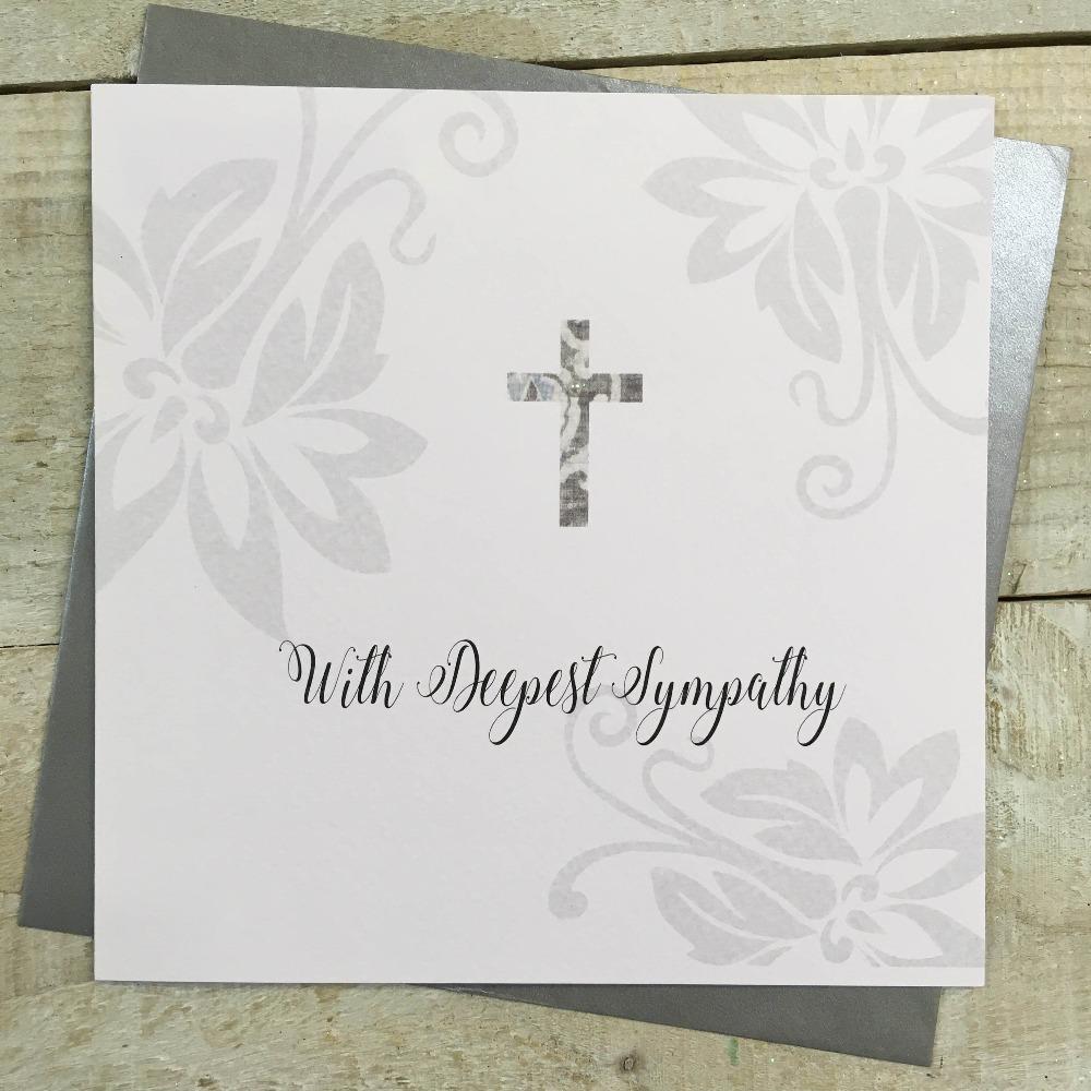 Sympathy Card - Cross