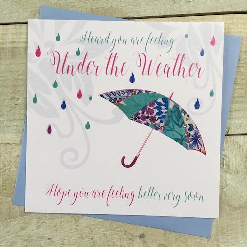 Get Well Card - Under The Weather