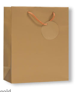 Gift Bag -  Large / Gold & With Gift Tag