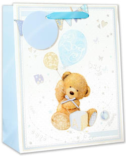Gift Bag -  Large / Baby Boy & With Gift Tag