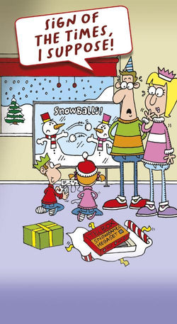 Humour Christmas Card