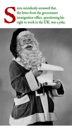 Humour Christmas Card