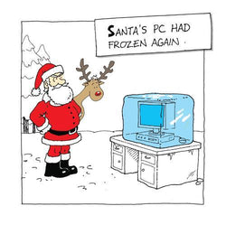Humour Christmas Card