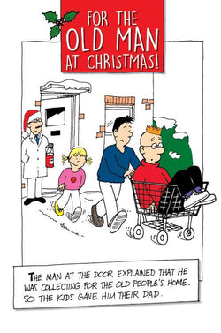 Dad Humour Christmas Card