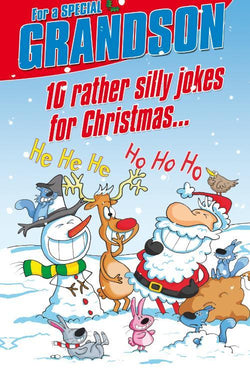 Grandson Humour Christmas Card