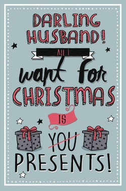 Husband Christmas Card