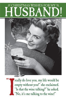 Husband Christmas Card