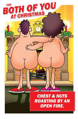 Risky Humour Christmas Card