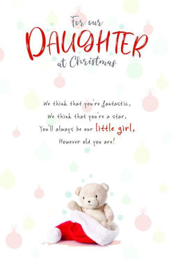 Daughter Christmas Card