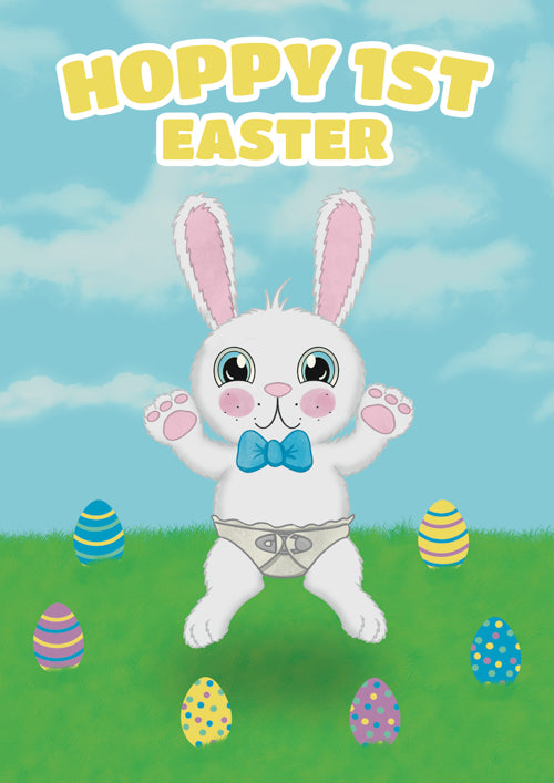 1st Easter Card Personalisation