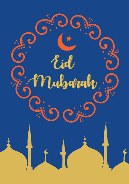 Eid Mubarak Card Personalisation
