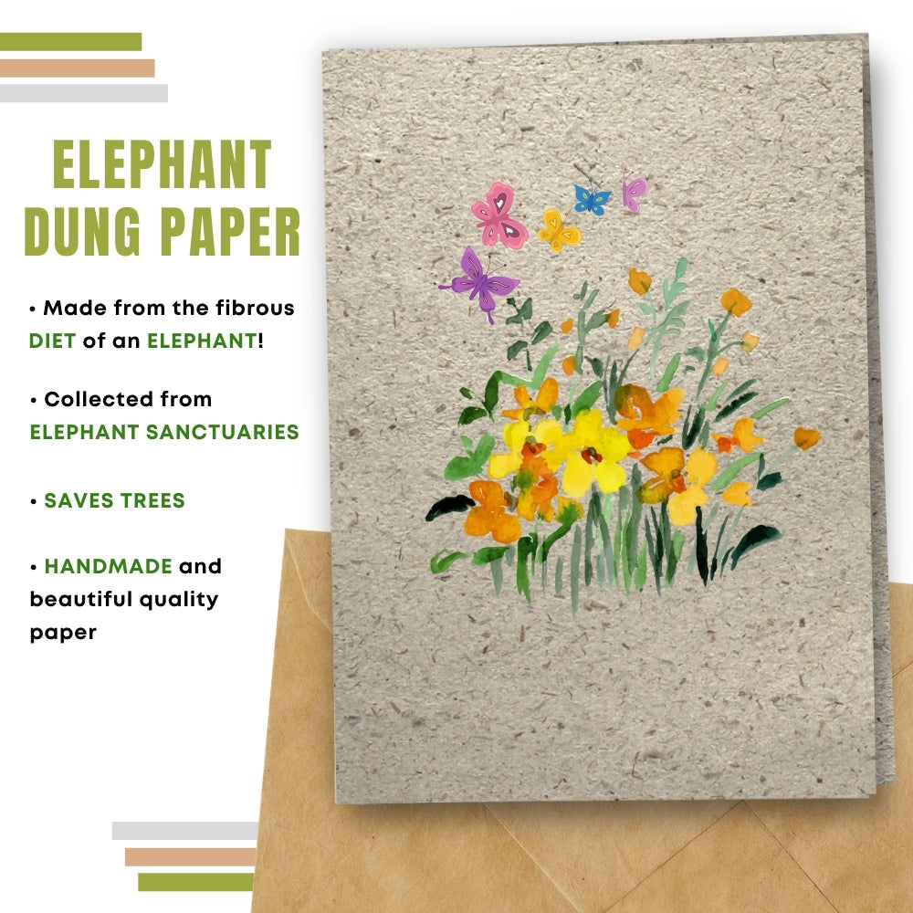 General Blank Card - Flower Field