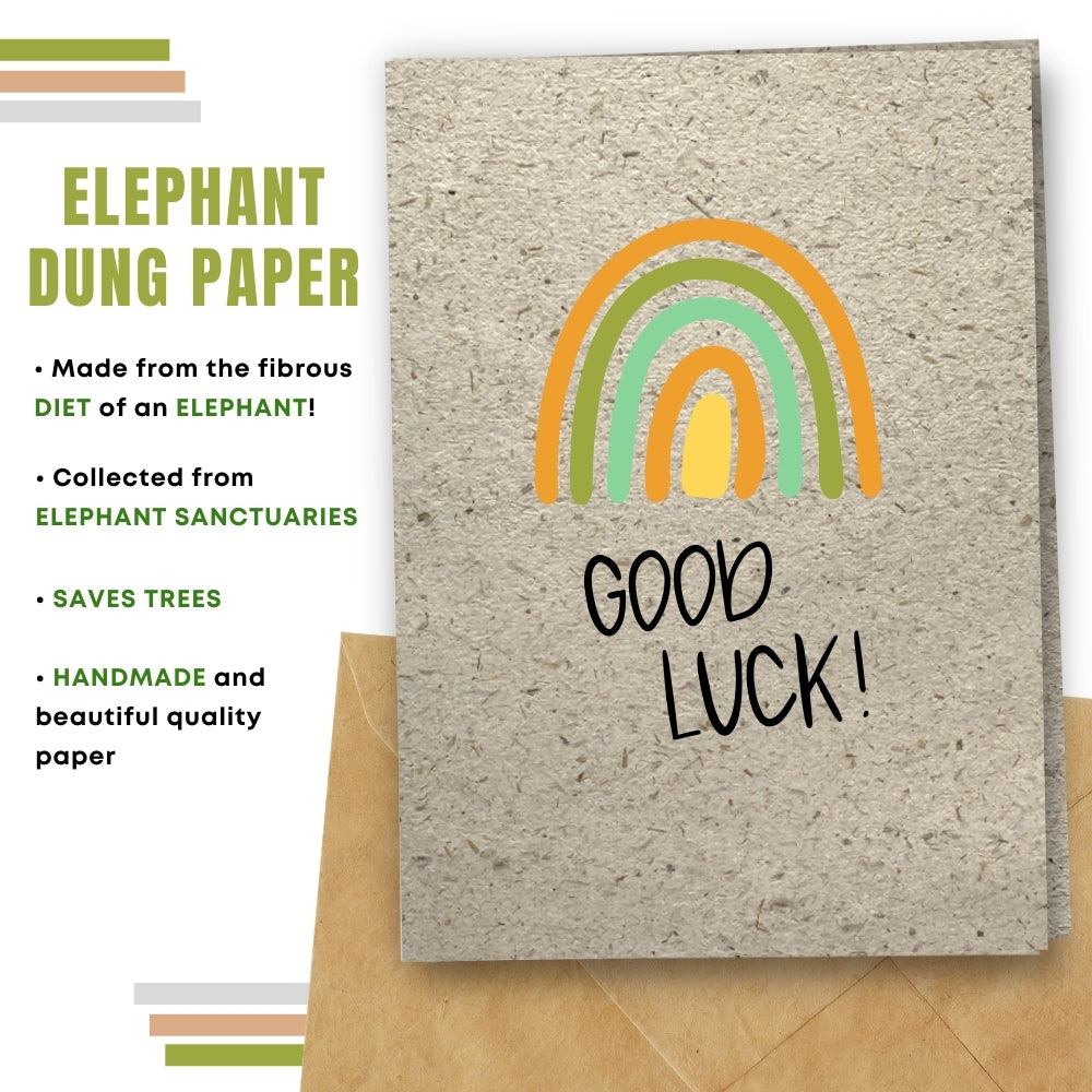 General Good Luck Card - Rainbow