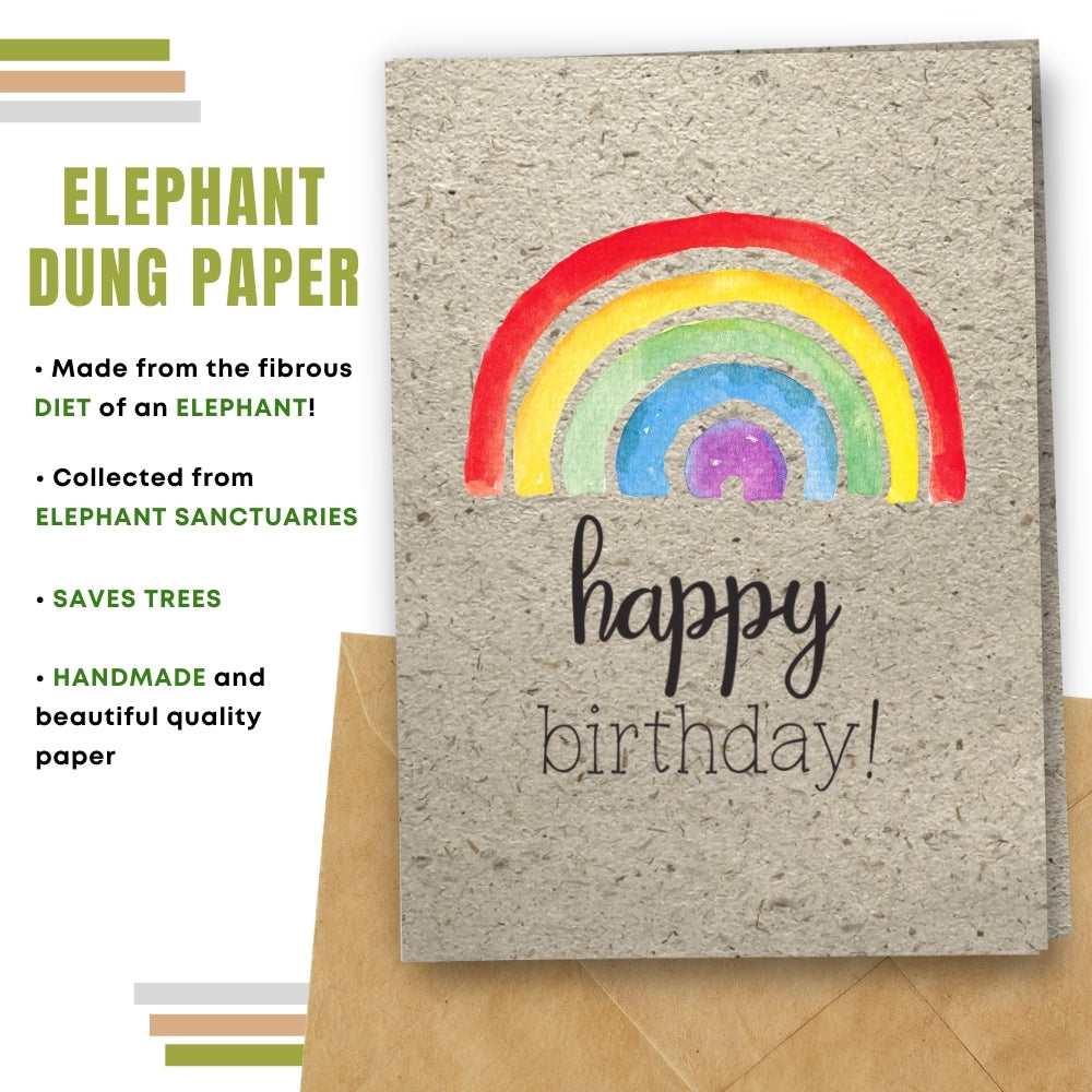 General Birthday Card - Rainbow
