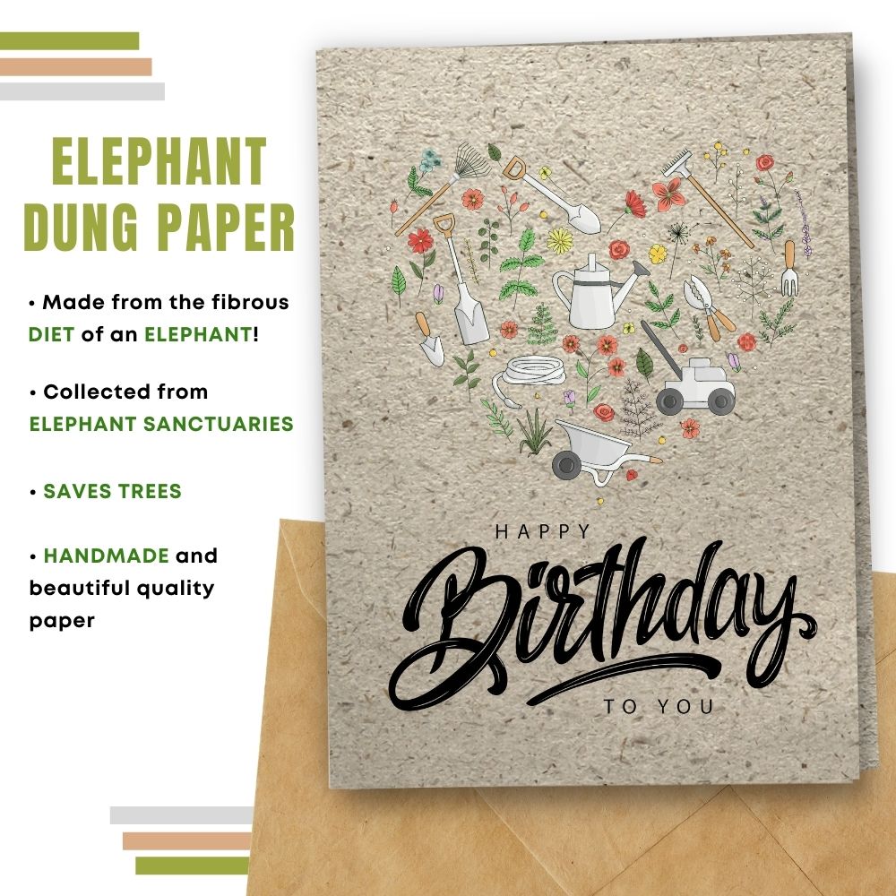 General Birthday Card - Beating Garden