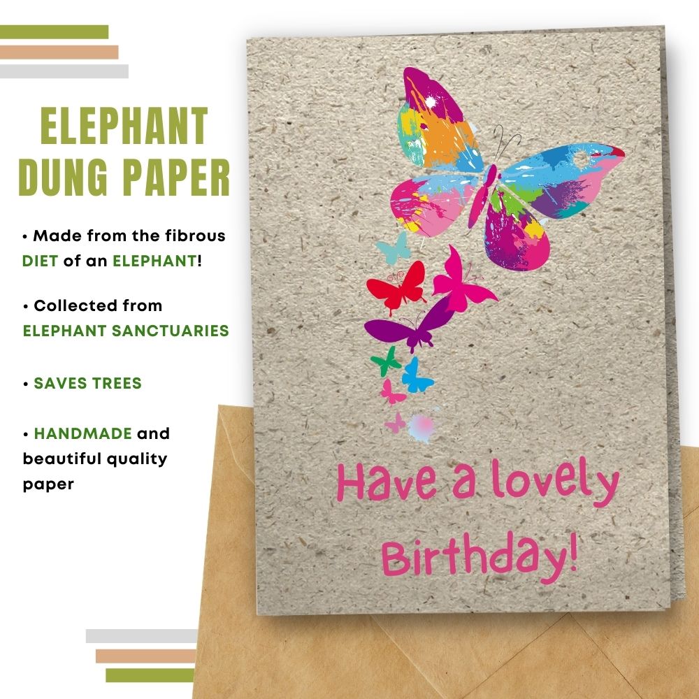 General Birthday Card - Birthday Butterflies