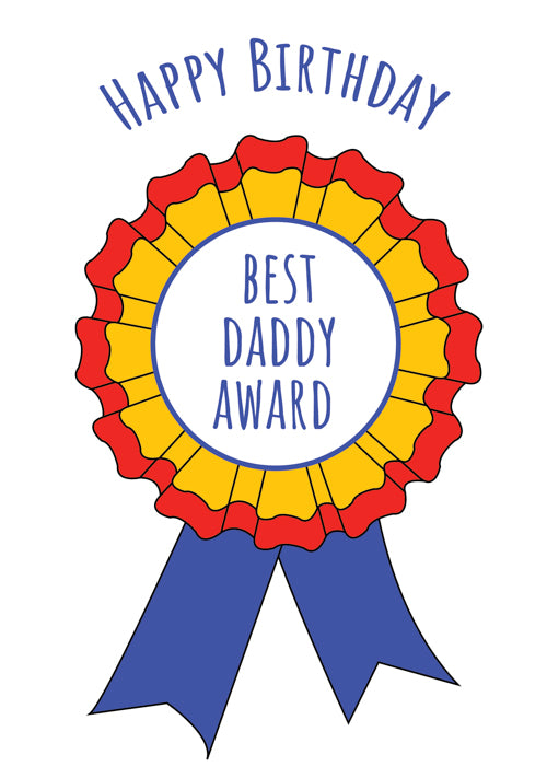 Funny Daddy Birthday Card Personalisation