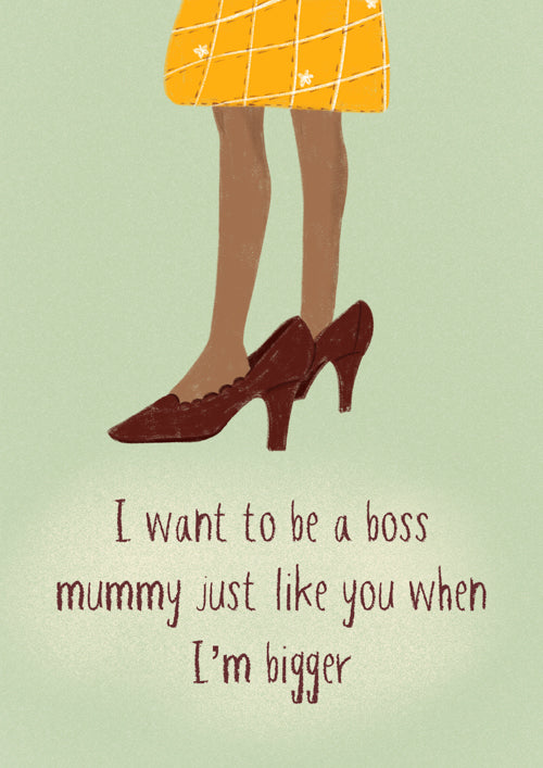 Mummy Humour Card Personalisation