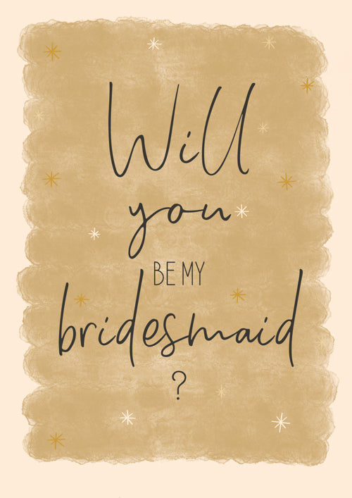 Bridesmaid Card Personalisation