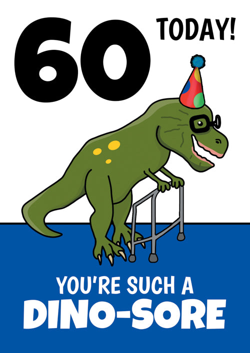 60th Birthday Card Personalisation