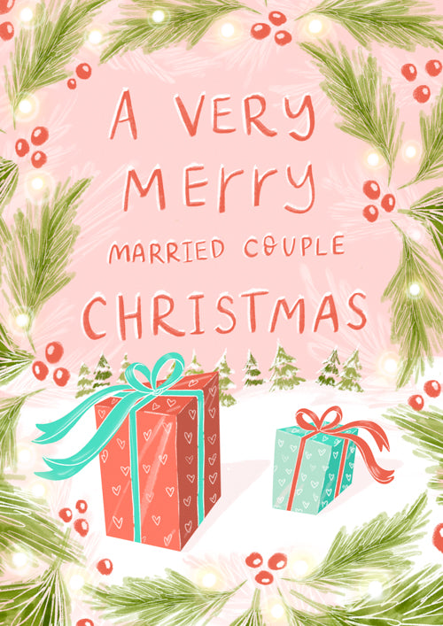 Wedding Christmas Card Personalisation