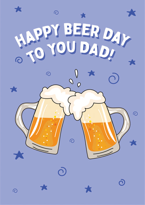 Humour Dad Birthday Card Personalisation