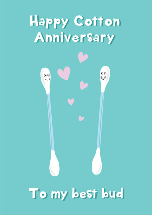 2nd Anniversary Card Personalisation
