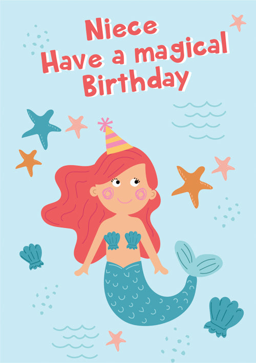 Funny Niece Birthday Card Personalisation