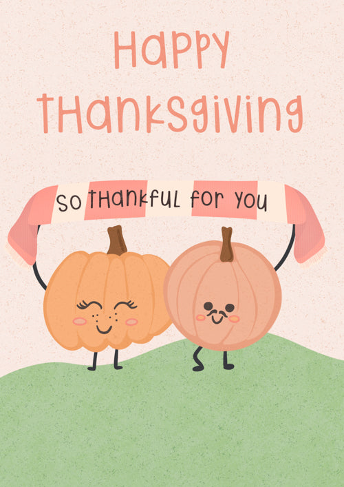 Thanksgiving Card Personalisation