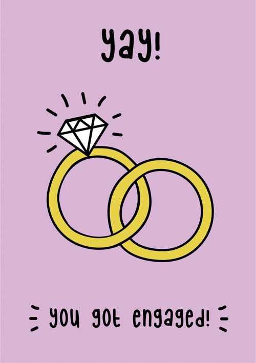 Engagement Female Card Personalisation
