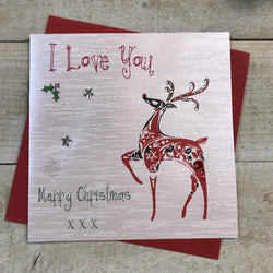 I Love You Christmas Card
