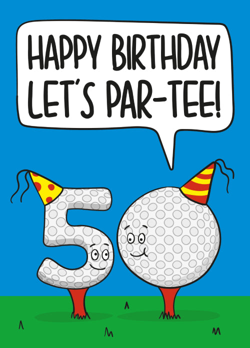 50th Humour Birthday Card Personalisation